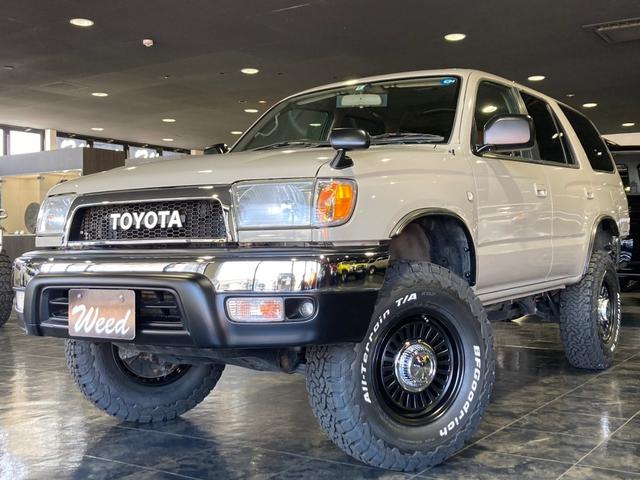 　４ＲＵＮＮＥＲスタイル　点検交換整備済み車両　ナロー　リフトアップ　１６インチＡＷ　ＢＦＧ／ＡＴ／２３５／８５／１６タイヤ　ＴＯＹＯＴＡグリル　チューブステップ　レザー調シートカバー　ナビ　ＥＴＣ(6枚目)