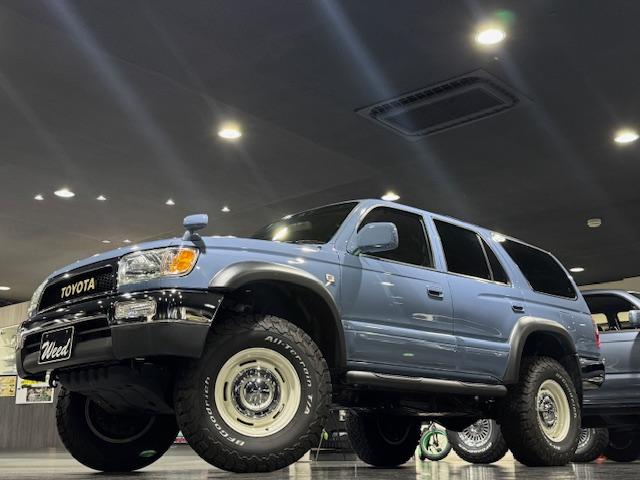 ハイラックスサーフ ＳＳＲ－Ｇ　ＸＣスタイル　点検交換整備済み車両　リフトアップ　１６インチＡＷ　ＢＦグッドリッチ　ＴＯＹＯＴＡグリル　シートカバー　ナビ　ＥＴＣ　ラプターライナーペイント　ガラスコーティング（2枚目）