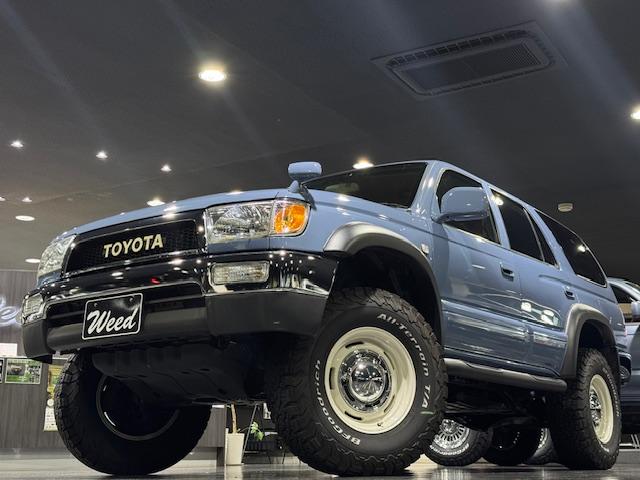 ハイラックスサーフ ＳＳＲ－Ｇ　ＸＣスタイル　点検交換整備済み車両　リフトアップ　１６インチＡＷ　ＢＦグッドリッチ　ＴＯＹＯＴＡグリル　シートカバー　ナビ　ＥＴＣ　ラプターライナーペイント　ガラスコーティング（5枚目）