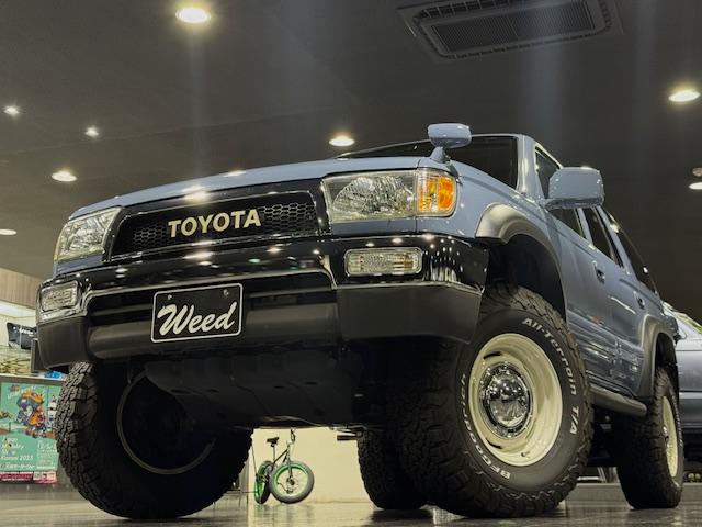 ハイラックスサーフ ＳＳＲ－Ｇ　ＸＣスタイル　点検交換整備済み車両　リフトアップ　１６インチＡＷ　ＢＦグッドリッチ　ＴＯＹＯＴＡグリル　シートカバー　ナビ　ＥＴＣ　ラプターライナーペイント　ガラスコーティング（7枚目）