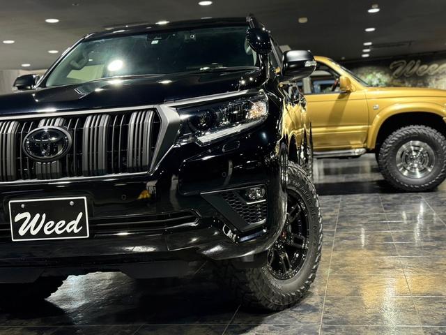 ランドクルーザープラド ＴＸ　Ｌパッケージ　マットブラックエディション　Ｍｃｌｉｍｂコンプリート　１７インチＡＷ　ジオランダー　リフトアップ　オーバーフェンダー　デュアルマフラー　サンルーフ　本革シート　シートクーラー　シートヒーター　ナビ　ＥＴＣ（9枚目）