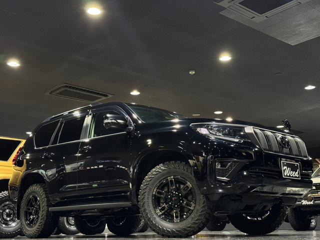 ランドクルーザープラド ＴＸ　Ｌパッケージ　マットブラックエディション　Ｍｃｌｉｍｂコンプリート　１７インチＡＷ　ジオランダー　リフトアップ　オーバーフェンダー　デュアルマフラー　サンルーフ　本革シート　シートクーラー　シートヒーター　ナビ　ＥＴＣ（10枚目）