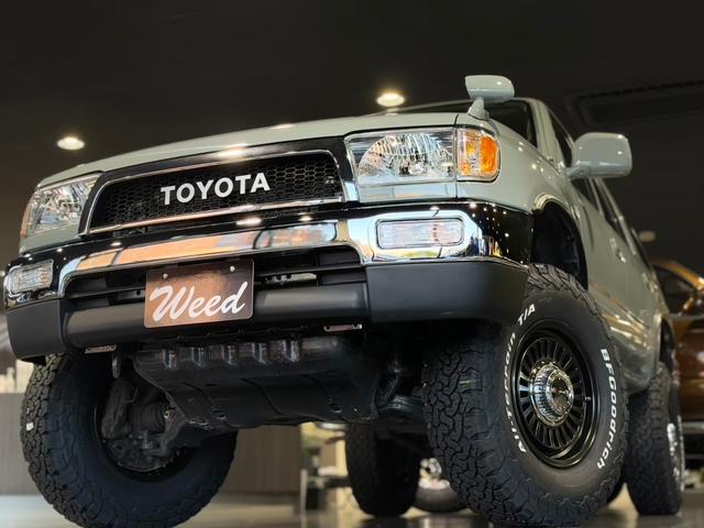 ハイラックスサーフ ＳＳＲ－Ｘ　４Ｒｕｎｎｅｒスタイル　ＮＥＷペイント　点検交換整備済み　リフトアップ　１６インチＡＷ　ＢＦグッドリッチ　ＴＯＹＯＴＡグリル　レトロキャメルシートカバー　ナビ　ＥＴＣ　ガラスコーティング（16枚目）