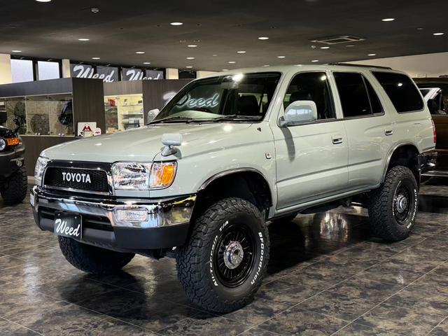 ハイラックスサーフ ＳＳＲ－Ｘ　４Ｒｕｎｎｅｒスタイル　ＮＥＷペイント　点検交換整備済み　リフトアップ　１６インチＡＷ　ＢＦグッドリッチ　ＴＯＹＯＴＡグリル　レトロキャメルシートカバー　ナビ　ＥＴＣ　ガラスコーティング（27枚目）