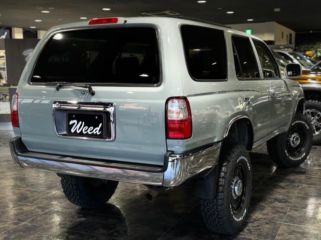 ハイラックスサーフ ＳＳＲ－Ｘ　４Ｒｕｎｎｅｒスタイル　ＮＥＷペイント　点検交換整備済み　リフトアップ　１６インチＡＷ　ＢＦグッドリッチ　ＴＯＹＯＴＡグリル　レトロキャメルシートカバー　ナビ　ＥＴＣ　ガラスコーティング（34枚目）