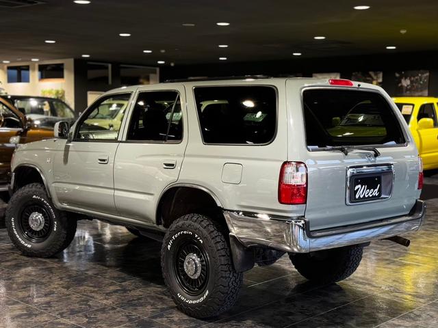 ハイラックスサーフ ＳＳＲ－Ｘ　４Ｒｕｎｎｅｒスタイル　ＮＥＷペイント　点検交換整備済み　リフトアップ　１６インチＡＷ　ＢＦグッドリッチ　ＴＯＹＯＴＡグリル　レトロキャメルシートカバー　ナビ　ＥＴＣ　ガラスコーティング（38枚目）