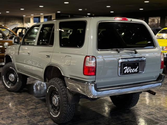 ハイラックスサーフ ＳＳＲ－Ｘ　４Ｒｕｎｎｅｒスタイル　ＮＥＷペイント　点検交換整備済み　リフトアップ　１６インチＡＷ　ＢＦグッドリッチ　ＴＯＹＯＴＡグリル　レトロキャメルシートカバー　ナビ　ＥＴＣ　ガラスコーティング（40枚目）