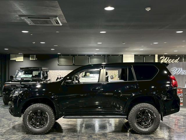 ランドクルーザープラド Mclimbコンプリート MCLIMBボディKIT 17インチAW BFG リフトアップ オーバーフェンダー デュアルマフラー ナビ ETC(12枚目)