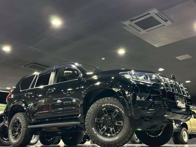 ランドクルーザープラド Mclimbコンプリート MCLIMBボディKIT 17インチAW BFG リフトアップ オーバーフェンダー デュアルマフラー ナビ ETC(14枚目)