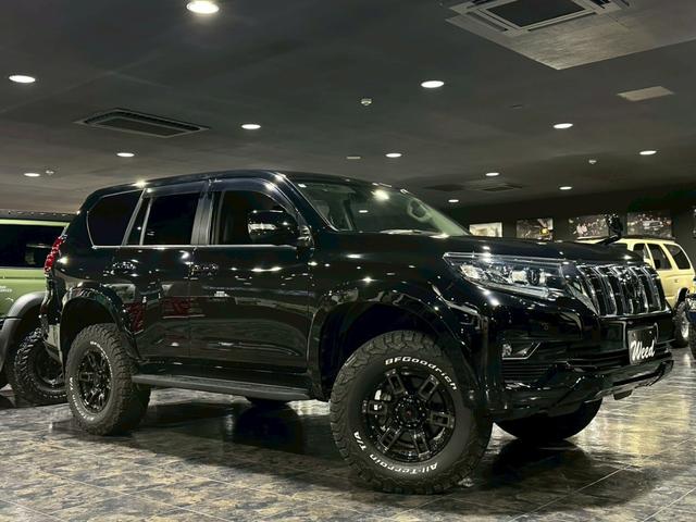 ランドクルーザープラド Mclimbコンプリート MCLIMBボディKIT 17インチAW BFG リフトアップ オーバーフェンダー デュアルマフラー ナビ ETC(15枚目)