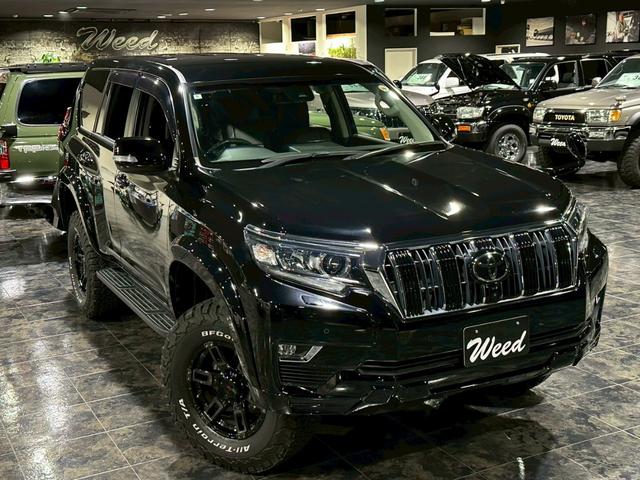 ランドクルーザープラド Mclimbコンプリート MCLIMBボディKIT 17インチAW BFG リフトアップ オーバーフェンダー デュアルマフラー ナビ ETC(19枚目)