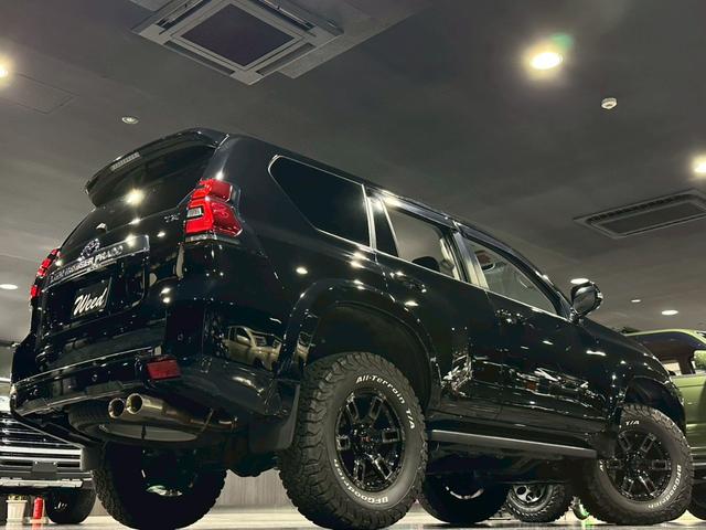 ランドクルーザープラド Mclimbコンプリート MCLIMBボディKIT 17インチAW BFG リフトアップ オーバーフェンダー デュアルマフラー ナビ ETC(22枚目)