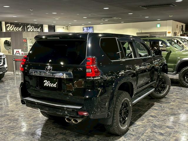 ランドクルーザープラド Mclimbコンプリート MCLIMBボディKIT 17インチAW BFG リフトアップ オーバーフェンダー デュアルマフラー ナビ ETC(27枚目)