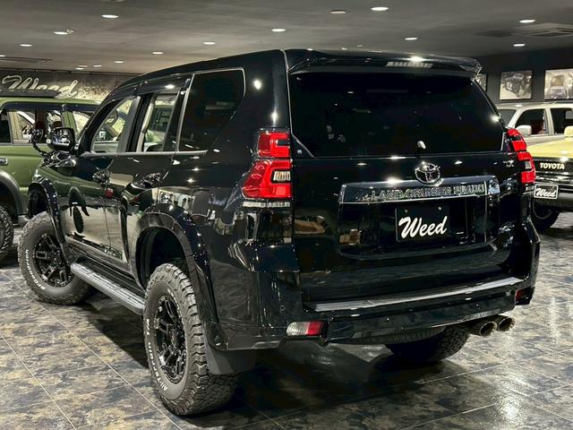 ランドクルーザープラド Mclimbコンプリート MCLIMBボディKIT 17インチAW BFG リフトアップ オーバーフェンダー デュアルマフラー ナビ ETC(42枚目)