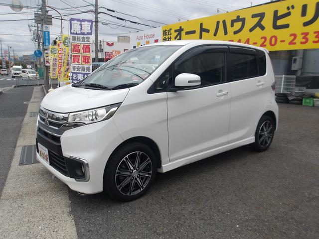 eKカスタム Tセーフティパッケージ HIDヘッドライト ETC 全方位カメラ(3枚目)