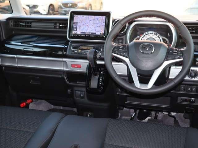フレアワゴンカスタムスタイル 660 カスタムスタイル ハイブリッド XT マツダ認定中古車 衝突被害軽減ブレーキ メ(3枚目)