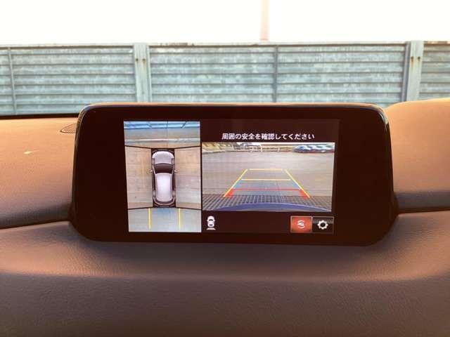 �ԗ��̑O�㍶�E�ɂ���S�̃J�������������邱�ƂŁA�܂�ł����g�̃N���}���󂩂猩�Ă���悤�Ș��Ղł̉f�����f���o���Ă���܂��B�o�b�N�����������̂��ƁA�O�i���Ɏ��E�̈��������_�ł����ɗ����܂��ˁB