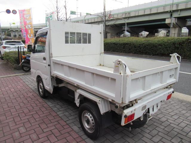頑丈ダンプ ダンプ 頑丈ダンプ 4WD オートマ 法人買取直販車 三方開 フロアAT車ヘッドライトレベライザー エアコン パワステ スペアタイヤ 最大積載量350kg(9枚目)