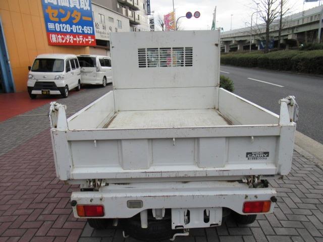 頑丈ダンプ ダンプ 頑丈ダンプ 4WD オートマ 法人買取直販車 三方開 フロアAT車ヘッドライトレベライザー エアコン パワステ スペアタイヤ 最大積載量350kg(25枚目)