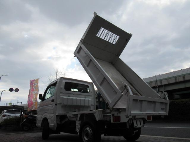 頑丈ダンプ ダンプ 頑丈ダンプ 4WD オートマ 法人買取直販車 三方開 フロアAT車ヘッドライトレベライザー エアコン パワステ スペアタイヤ 最大積載量350kg(47枚目)