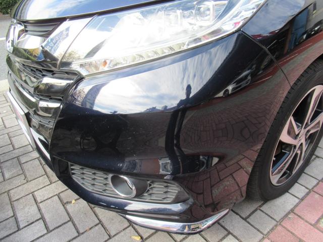 オデッセイ アブソルート　２列目プレミアムクレードルシート　左側パワースライドドア　追突被害軽減ブレーキ　禁煙車　オートＬＥＤヘッドライト　純正インターナビ　サイドエアバッグ　スマートキー２個　前方ドラレコ　バックＣ　ＥＴＣ（32枚目）