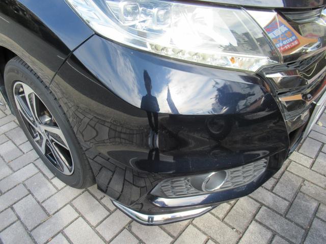 オデッセイ アブソルート　２列目プレミアムクレードルシート　左側パワースライドドア　追突被害軽減ブレーキ　禁煙車　オートＬＥＤヘッドライト　純正インターナビ　サイドエアバッグ　スマートキー２個　前方ドラレコ　バックＣ　ＥＴＣ（43枚目）