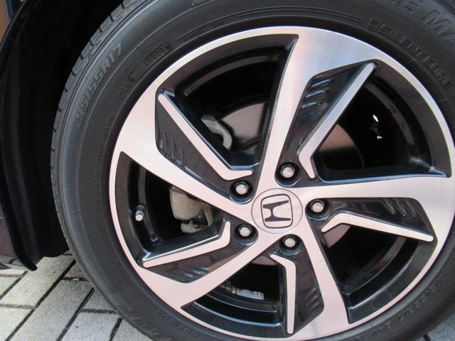 オデッセイ アブソルート　２列目プレミアムクレードルシート　左側パワースライドドア　追突被害軽減ブレーキ　禁煙車　オートＬＥＤヘッドライト　純正インターナビ　サイドエアバッグ　スマートキー２個　前方ドラレコ　バックＣ　ＥＴＣ（49枚目）