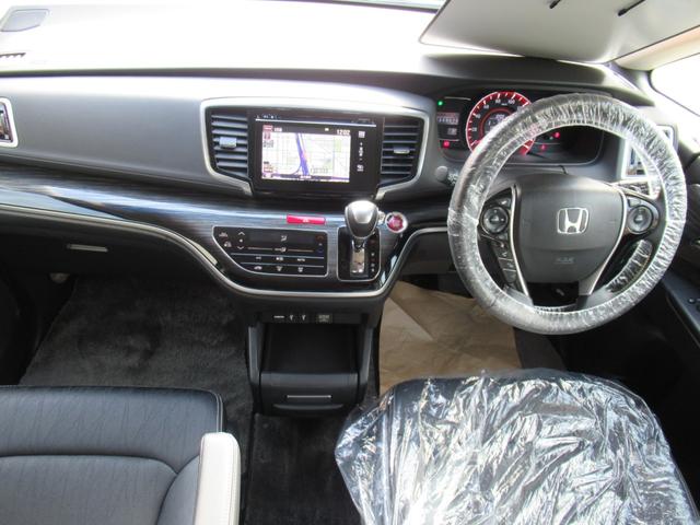 オデッセイ アブソルート　２列目プレミアムクレードルシート　左側パワースライドドア　追突被害軽減ブレーキ　禁煙車　オートＬＥＤヘッドライト　純正インターナビ　サイドエアバッグ　スマートキー２個　前方ドラレコ　バックＣ　ＥＴＣ（60枚目）