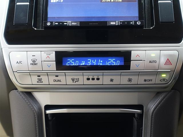 ランドクルーザープラド TX サンルーフ 4WD フルセグ メモリーナビ DVD再生 衝突被害軽減システム ETC ドラレコ LEDヘッドランプ 乗車定員7人 3列シート ワンオーナー ディーゼル(13枚目)