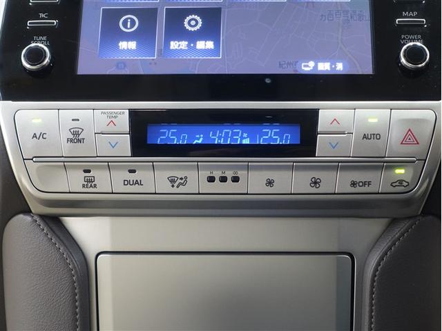 ランドクルーザープラド TX Lパッケージ 革シート サンルーフ 4WD フルセグ メモリーナビ ミュージックプレイヤー接続可 バックカメラ 衝突被害軽減システム ETC LEDヘッドランプ 乗車定員7人 3列シート ワンオーナー 記録簿(15枚目)
