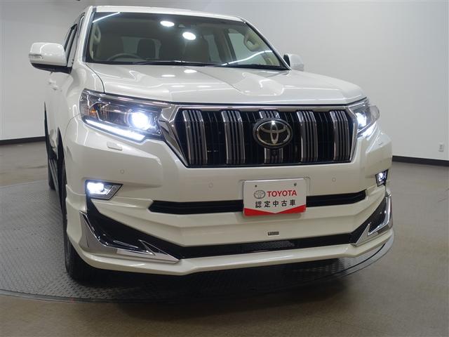 ランドクルーザープラド TX Lパッケージ 革シート サンルーフ 4WD フルセグ メモリーナビ ミュージックプレイヤー接続可 バックカメラ 衝突被害軽減システム ETC LEDヘッドランプ 乗車定員7人 3列シート ワンオーナー 記録簿(30枚目)