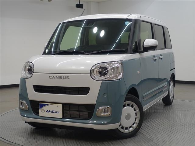 ムーヴキャンバス ストライプスＧ　衝突被害軽減システム　両側電動スライド　ＬＥＤヘッドランプ　ワンオーナー　アイドリングストップ（5枚目）