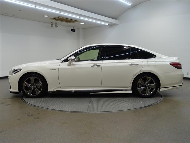 クラウンハイブリッド ＲＳアドバンス　革シート　サンルーフ　フルセグ　メモリーナビ　ＤＶＤ再生　ミュージックプレイヤー接続可　バックカメラ　衝突被害軽減システム　ＥＴＣ　ドラレコ　ＬＥＤヘッドランプ　ワンオーナー　フルエアロ（7枚目）