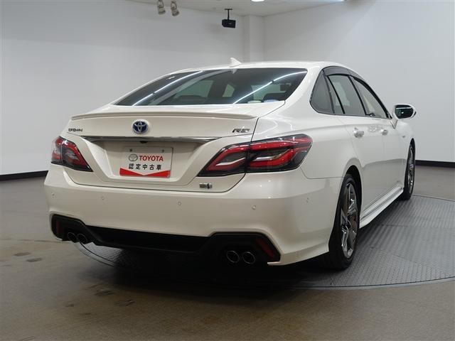 クラウンハイブリッド ＲＳ　フルセグ　メモリーナビ　ＤＶＤ再生　ミュージックプレイヤー接続可　バックカメラ　衝突被害軽減システム　ＥＴＣ　ドラレコ　ＬＥＤヘッドランプ（8枚目）