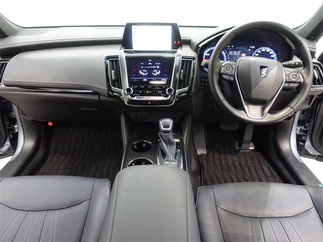 クラウンハイブリッド Ｓ　革シート　フルセグ　メモリーナビ　ＤＶＤ再生　ミュージックプレイヤー接続可　バックカメラ　衝突被害軽減システム　ＥＴＣ　ドラレコ　ＬＥＤヘッドランプ（9枚目）