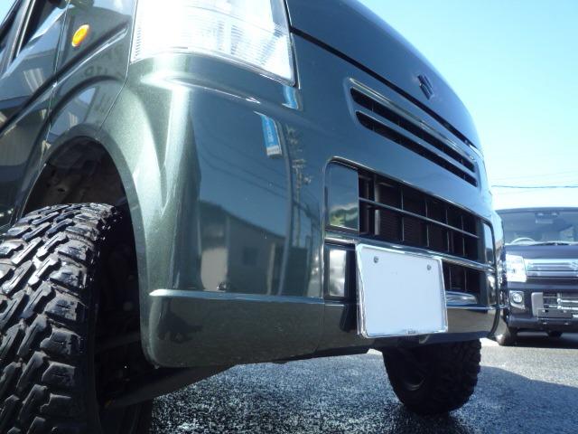 エブリイ ＰＡ　コラムオートマ　ハイルーフ　リフトアップチョイ上げ３５　　ＭＴタイヤ＆ＮＥＷペイントホイール　シートカバー　社外品キーレス　カーキ　ブラックツートン　　ＥＴＣ　ドラレコ付　積載量３５０ｋｇ（13枚目）