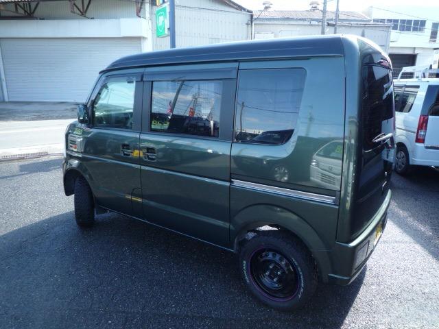 エブリイ ＰＡ　コラムオートマ　ハイルーフ　リフトアップチョイ上げ３５　　ＭＴタイヤ＆ＮＥＷペイントホイール　シートカバー　社外品キーレス　カーキ　ブラックツートン　　ＥＴＣ　ドラレコ付　積載量３５０ｋｇ（39枚目）