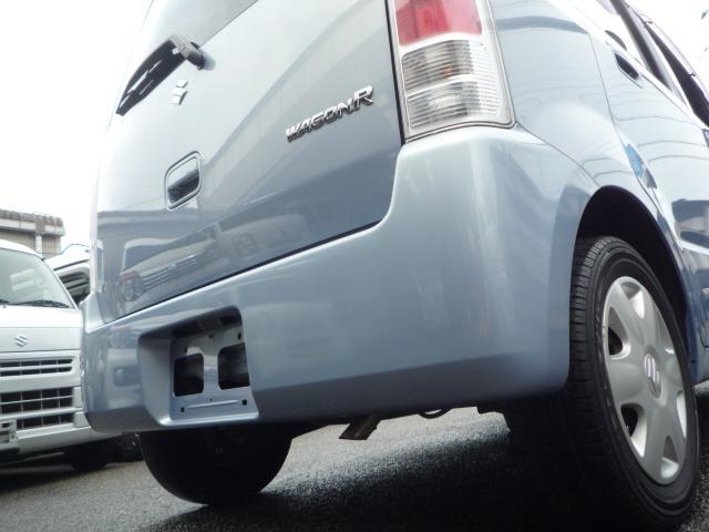 ワゴンＲ ＦＸ　キーレスエントリー＋Ｏ／Ｄ付き４速コラムオートマ＋電格付ドアミラー＋タイミングチェーン式＋ブルーブラックツートーン＋走行５万９千キロ台＋内外装クリーニングバフポリッシャー仕上げ（21枚目）