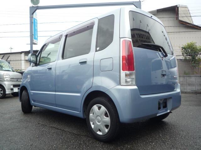 ワゴンＲ ＦＸ　キーレスエントリー＋Ｏ／Ｄ付き４速コラムオートマ＋電格付ドアミラー＋タイミングチェーン式＋ブルーブラックツートーン＋走行５万９千キロ台＋内外装クリーニングバフポリッシャー仕上げ（25枚目）