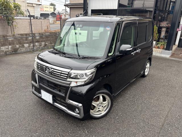 タント カスタムＸ　トップエディションＳＡＩＩＩ　キーレスエントリー＋Ｏ／Ｄ付き４速コラムオートマ＋電格付ドアミラー＋タイミングチェーン式＋ブルーブラックツートーン＋内外装クリーニングバフポリッシャー仕上げ（2枚目）