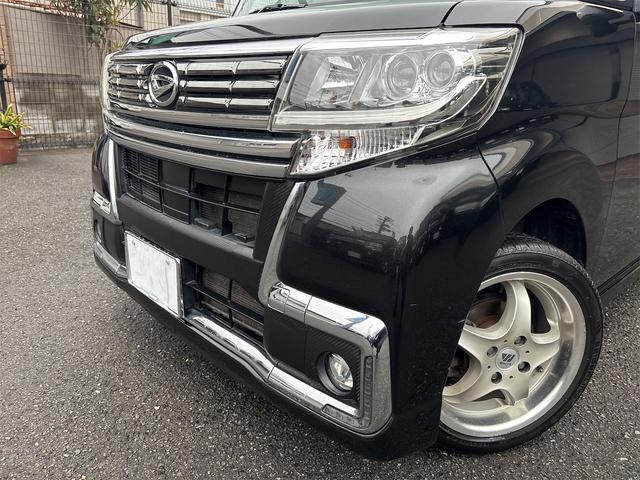 タント カスタムＸ　トップエディションＳＡＩＩＩ　キーレスエントリー＋Ｏ／Ｄ付き４速コラムオートマ＋電格付ドアミラー＋タイミングチェーン式＋ブルーブラックツートーン＋内外装クリーニングバフポリッシャー仕上げ（4枚目）