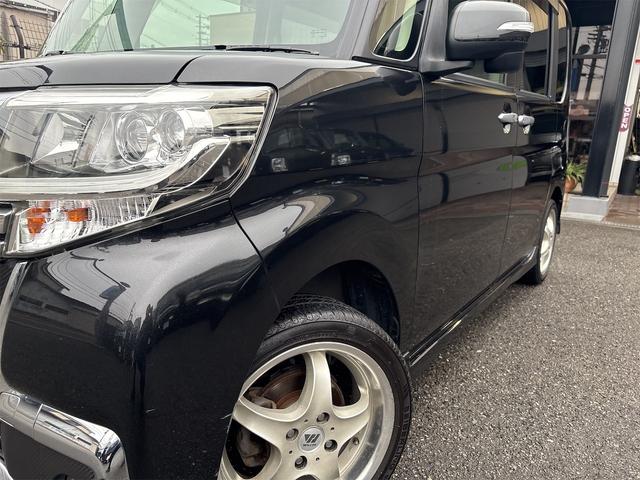 タント カスタムＸ　トップエディションＳＡＩＩＩ　キーレスエントリー＋Ｏ／Ｄ付き４速コラムオートマ＋電格付ドアミラー＋タイミングチェーン式＋ブルーブラックツートーン＋内外装クリーニングバフポリッシャー仕上げ（5枚目）