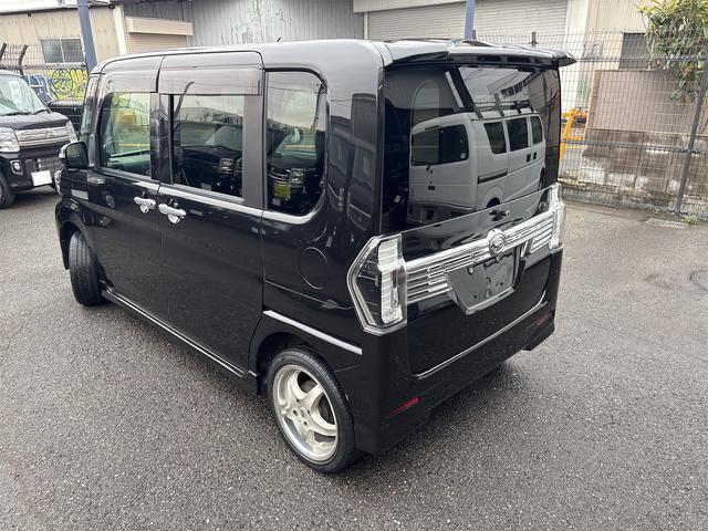 タント カスタムＸ　トップエディションＳＡＩＩＩ　キーレスエントリー＋Ｏ／Ｄ付き４速コラムオートマ＋電格付ドアミラー＋タイミングチェーン式＋ブルーブラックツートーン＋内外装クリーニングバフポリッシャー仕上げ（8枚目）