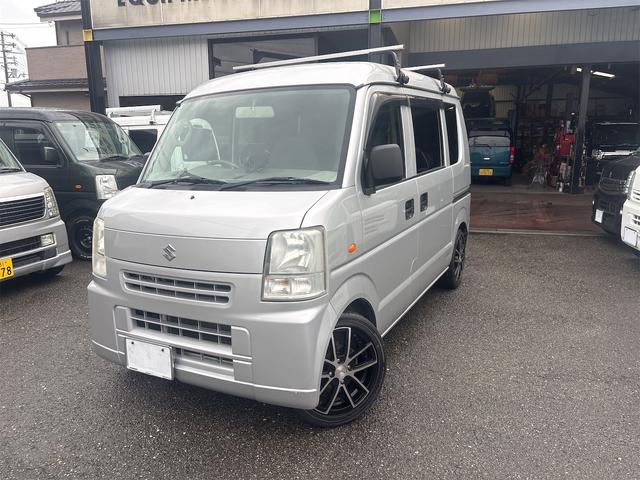 エブリイ ＰＡ　地区限定　ＡＴ　キーレス　パワーウィンドウ　ワンセグナビ　ダウンサス　社外１５インチアルミホイール　ルーフキャリア　スモークフィルム　ＣＤ　集中ドアロック（3枚目）