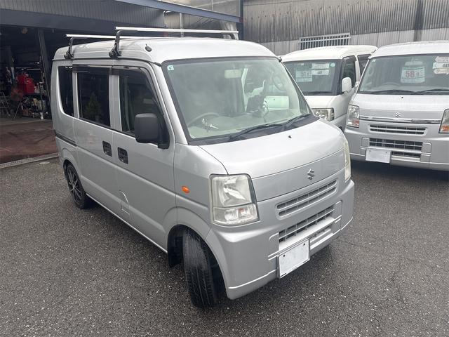 エブリイ ＰＡ　地区限定　ＡＴ　キーレス　パワーウィンドウ　ワンセグナビ　ダウンサス　社外１５インチアルミホイール　ルーフキャリア　スモークフィルム　ＣＤ　集中ドアロック（36枚目）
