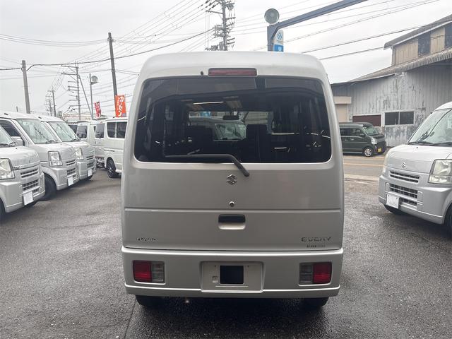 エブリイ ジョインターボ 5速マニュアル車 ハイルーフ ETC 電格ミラー フォグランプ 全席パワーウインド リア分割シート マットブラックホイール リアヒーター付 カーボンピラー プライバシーガラス CDステレオ(23枚目)