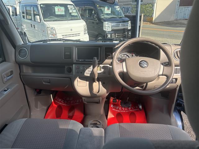 エブリイワゴン ＰＺターボ　電動スライドドア　ディスチャージ　フルセグテレビナビ　バックカメラ　フォグランプ　オートエアコン　電格付ドアミラー　イージークローザー　リアヒーター（62枚目）