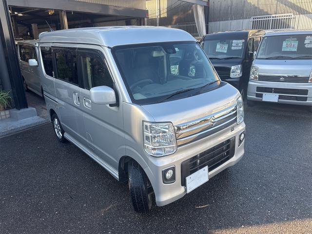 エブリイワゴン ＰＺターボ　ハイルーフ　電動スライドドア　ワンセグナビ　Ｂｌｕｅｔｏｏｔｈ　ＥＴＣ　衝突軽減ブレーキ　ディスチャージ　キーフリー　電動格納ミラー　オートライト　ステアリングリモコン　シートカバー（30枚目）