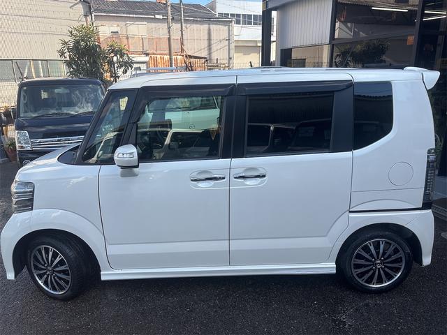 Ｎ－ＢＯＸカスタム Ｇ・ターボＬパッケージ　ＣＶＴ　両側電動スライド　フルセグナビ　ドラレコ　ＥＴＣ　バックカメラ　ステアリングリモコン　サンシェード　パドルシフト　キーフリー（18枚目）