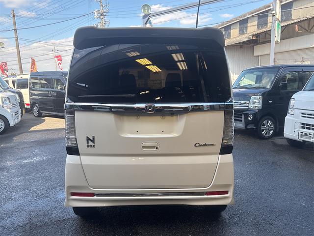 Ｎ－ＢＯＸカスタム Ｇ・ターボＬパッケージ　ＣＶＴ　両側電動スライド　フルセグナビ　ドラレコ　ＥＴＣ　バックカメラ　ステアリングリモコン　サンシェード　パドルシフト　キーフリー（25枚目）